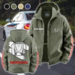 Crossover Fleece Windbreaker Jacket, Cross-Training Wind Shell HVN1452HO - Green