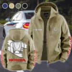 Crossover Fleece Windbreaker Jacket, Cross-Training Wind Shell HVN1452HO - Khaki