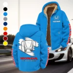 Crossover Winter Fleece Jacket, Thermal Winter Fleece HVN1452HO - Cyan