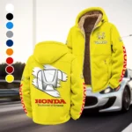 Crossover Winter Fleece Jacket, Thermal Winter Fleece HVN1452HO - Yellow