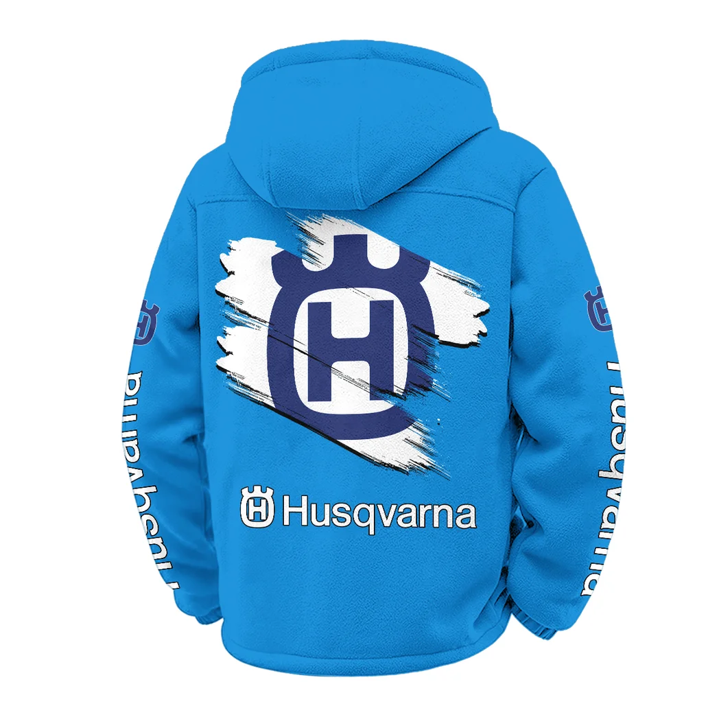 High-Performance Off-Roader Winter Fleece Jacket, Arctic Expedition Fleece HVN1452HU - Cyan - Image 3