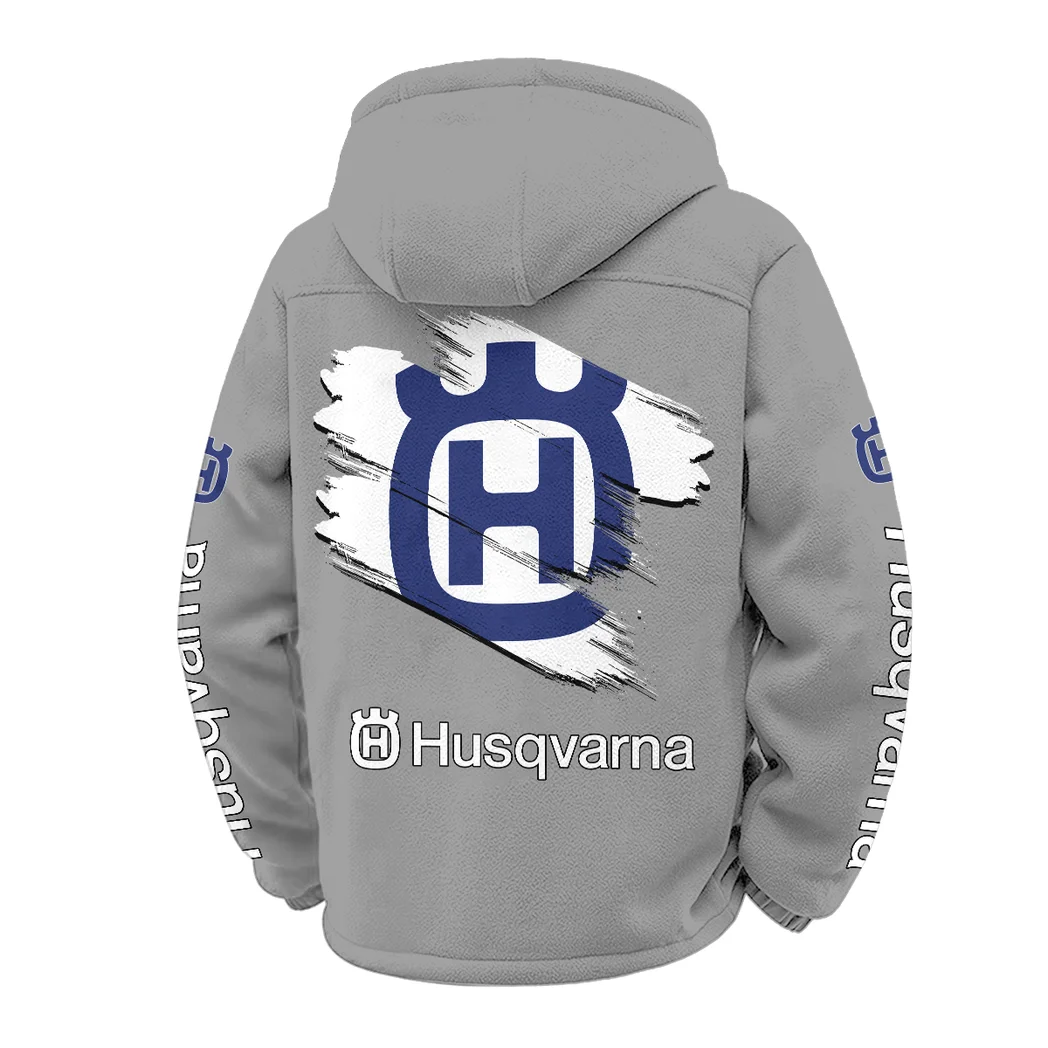 High-Performance Off-Roader Winter Fleece Jacket, Arctic Expedition Fleece HVN1452HU - Grey - Image 3