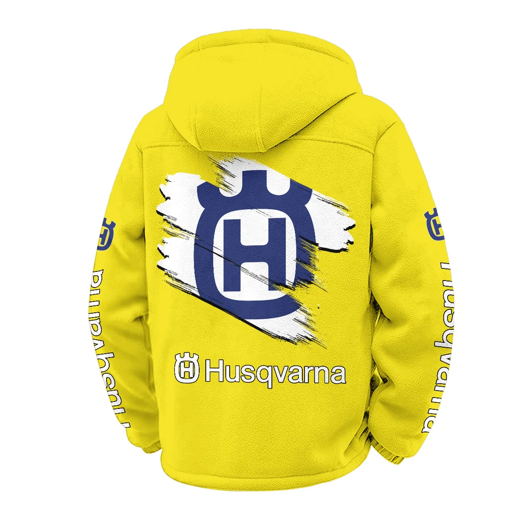 High-Performance Off-Roader Winter Fleece Jacket, Arctic Expedition Fleece HVN1452HU - Yellow - Image 3
