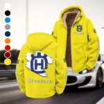 High-Performance Off-Roader Winter Fleece Jacket, Arctic Expedition Fleece HVN1452HU - Yellow
