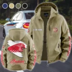 Timeless Road Bike Fleece Windbreaker Jacket, Insulated Windbreaker Fleece HVN1452IM - Khaki