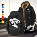 Comfort-Oriented Vehicle Winter Fleece Jacket, Sub-Zero Fleece Jacket HVN1452IN - Black