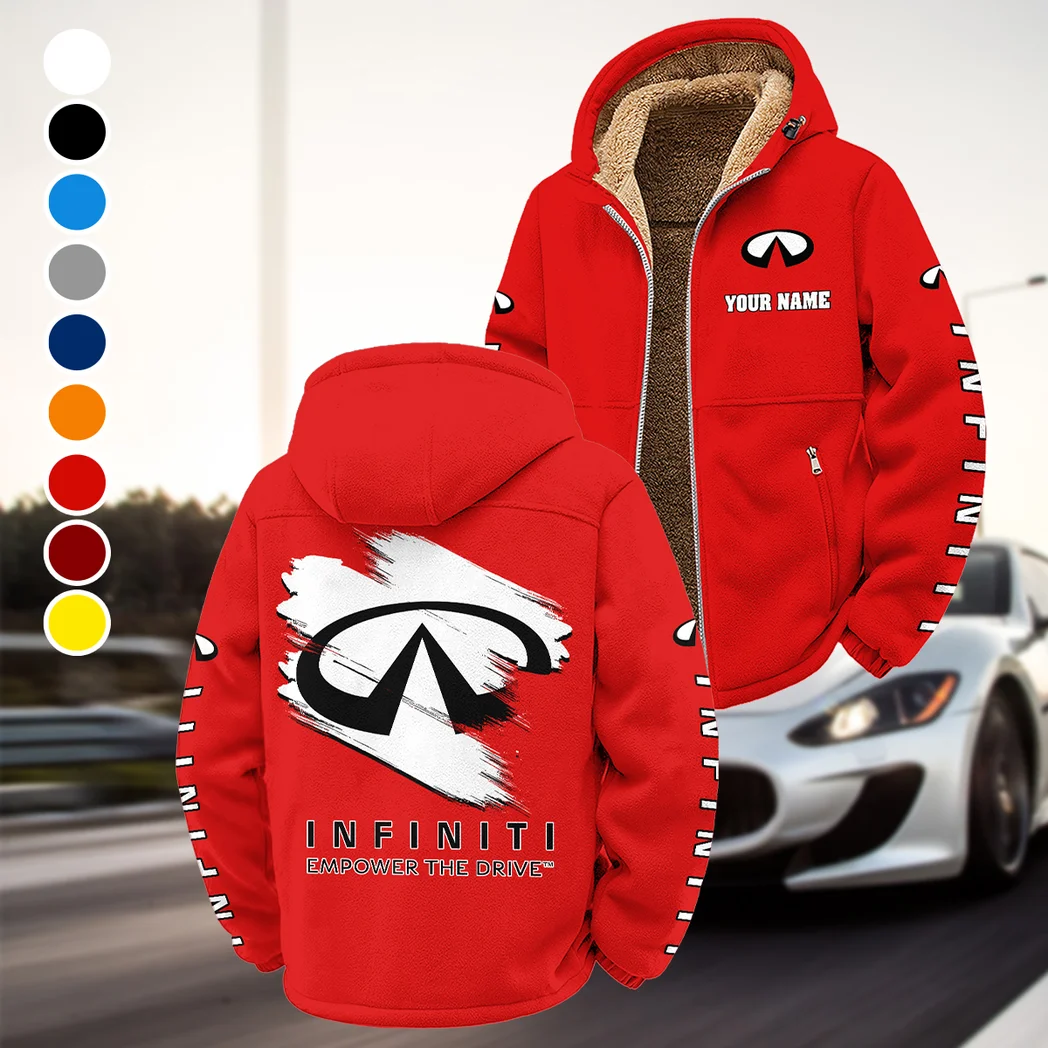 Comfort-Oriented Vehicle Winter Fleece Jacket, Sub-Zero Fleece Jacket HVN1452IN - Red