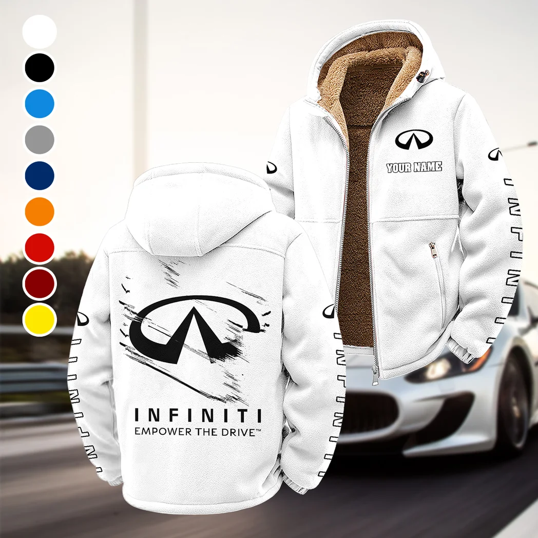 Comfort-Oriented Vehicle Winter Fleece Jacket, Sub-Zero Fleece Jacket HVN1452IN - White