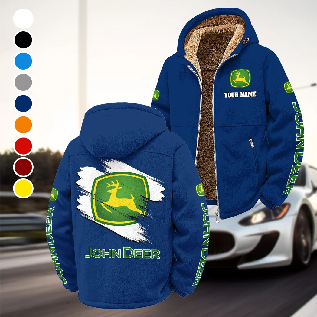 Cultivation Tractor Winter Fleece Jacket, Deep Winter Comfort Fleece HVN1452JD - Navy