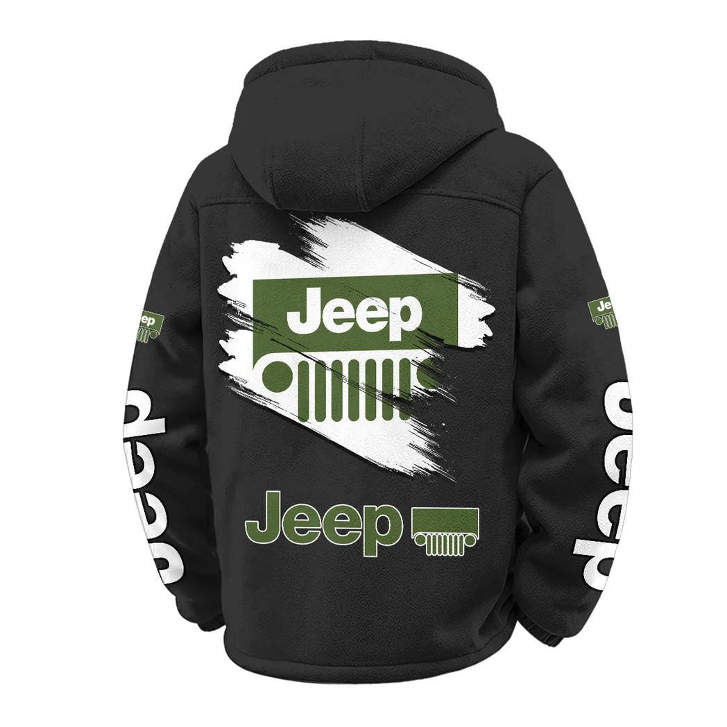 Open-Top SUV Company Winter Fleece Jacket, Polar Climate Fleece HVN1452JE - Black - Image 3