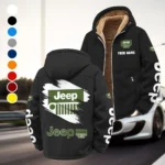 Open-Top SUV Company Winter Fleece Jacket, Polar Climate Fleece HVN1452JE - Black
