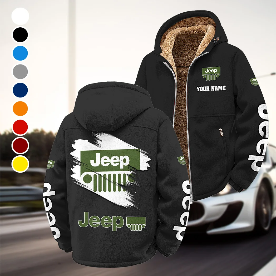 Open-Top SUV Company Winter Fleece Jacket, Polar Climate Fleece HVN1452JE - Black