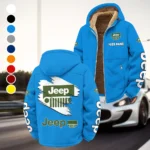 Open-Top SUV Company Winter Fleece Jacket, Polar Climate Fleece HVN1452JE - Cyan