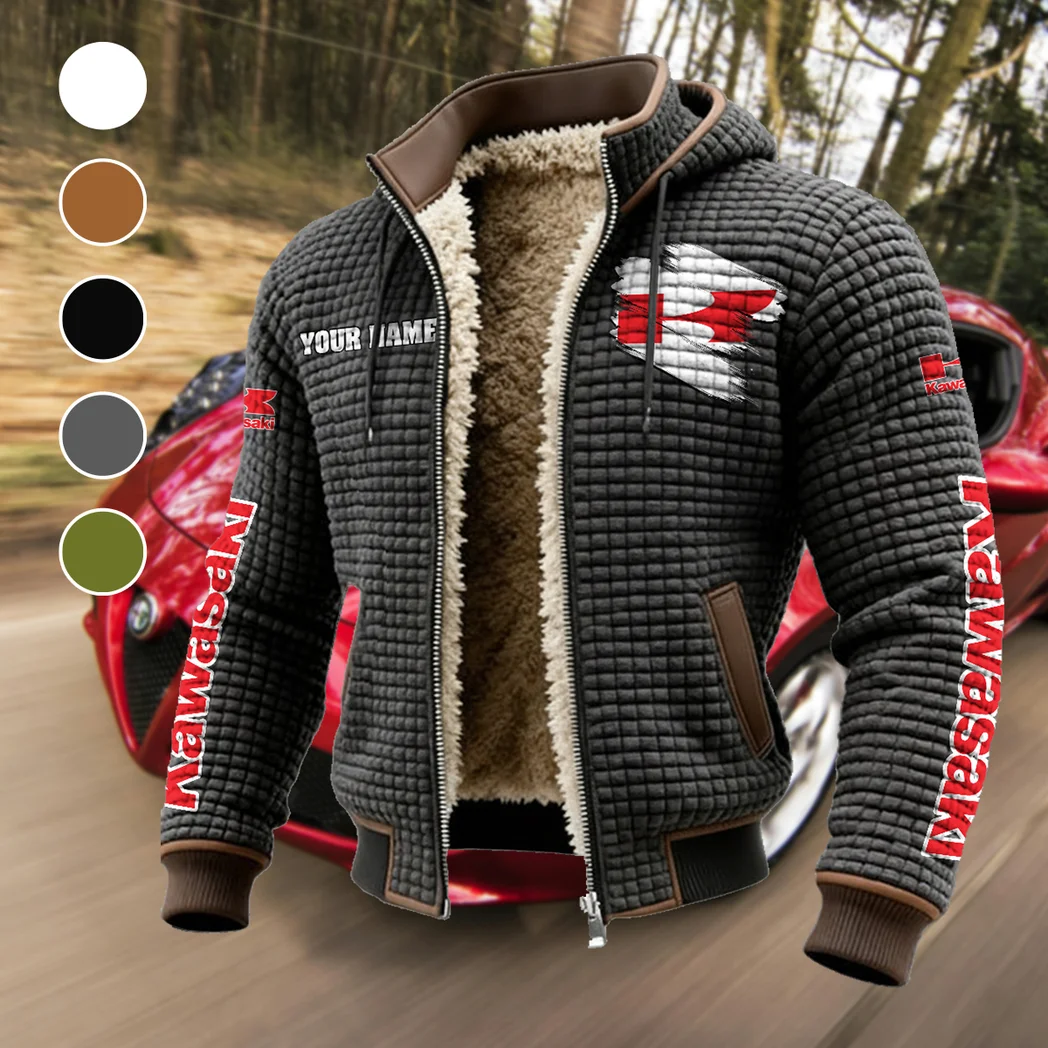 Agile Street Bike Fleece-Lined Hooded Jacket, All-Mountain Hooded Fleece HVN1452KA - Grey