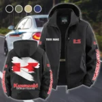 Agile Street Bike Fleece Windbreaker Jacket, Storm-Blocker Fleece HVN1452KA - Black