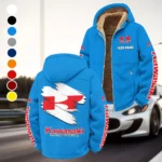 Agile Street Bike Winter Fleece Jacket, Essential Winter Warmth HVN1452KA - Cyan