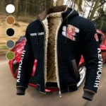 Freight Hauler Fleece-Lined Hooded Jacket, Alpine Ascent Hooded Jacket HVN1452KE - Black