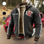 Freight Hauler Fleece-Lined Hooded Jacket, Alpine Ascent Hooded Jacket HVN1452KE - Grey