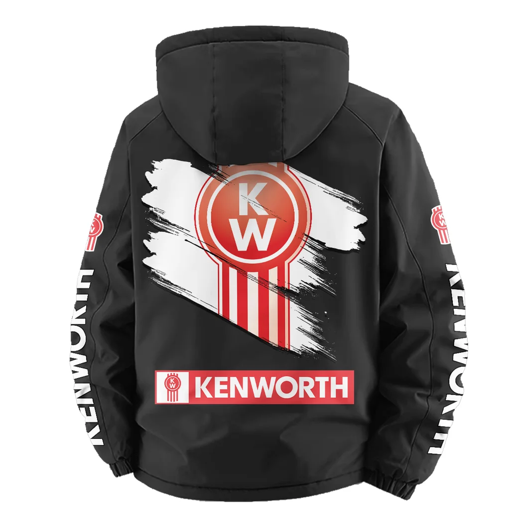 Freight Hauler Fleece Windbreaker Jacket, Essential Cold & Wind Barrier HVN1452KE - Black - Image 4