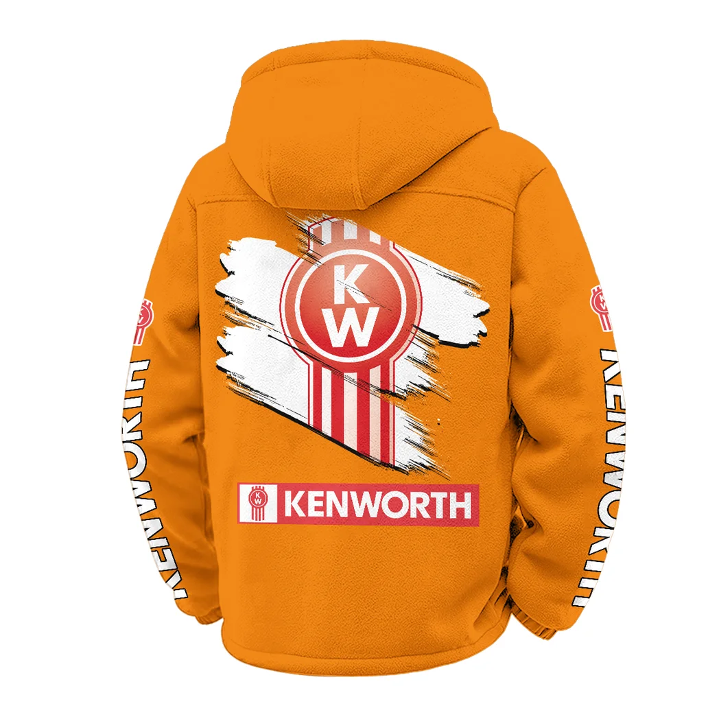 Freight Hauler Winter Fleece Jacket, Superior Thermal Protection HVN1452KE - Orange - Image 3