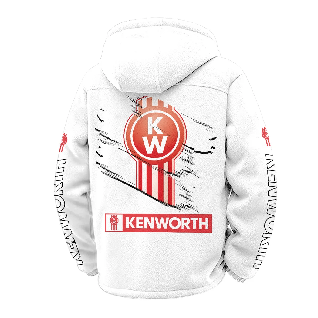Freight Hauler Winter Fleece Jacket, Superior Thermal Protection HVN1452KE - White - Image 3