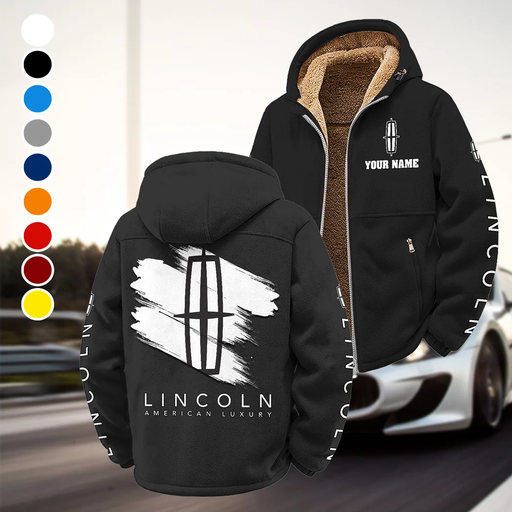 Elegant Auto Winter Fleece Jacket, Heavy-Duty Cold Fleece HVN1452LI - Black
