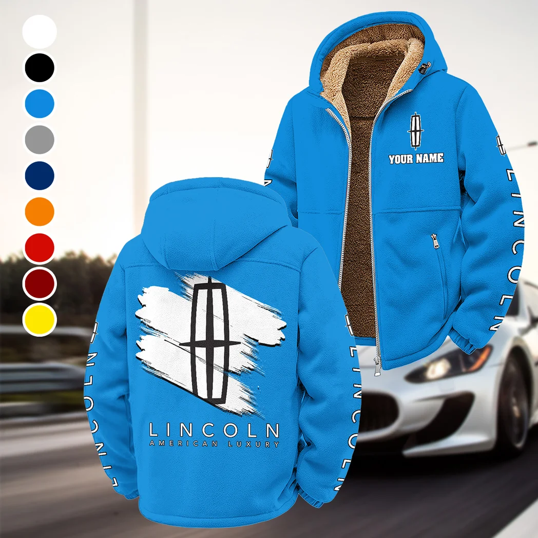 Elegant Auto Winter Fleece Jacket, Heavy-Duty Cold Fleece HVN1452LI - Cyan