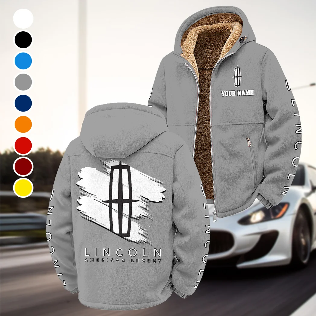 Elegant Auto Winter Fleece Jacket, Heavy-Duty Cold Fleece HVN1452LI - Grey