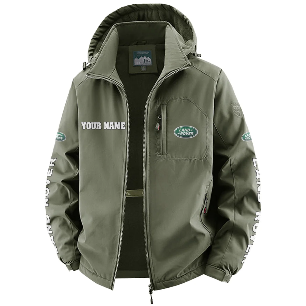 4x4 SUV Maker Fleece Windbreaker Jacket, Weather-Guard Fleece HVN1452LR - Green - Image 2