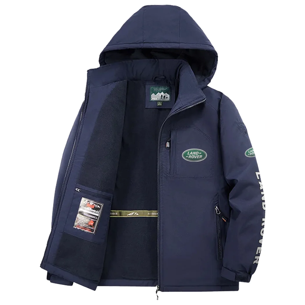 4x4 SUV Maker Fleece Windbreaker Jacket, Weather-Guard Fleece HVN1452LR - Navy - Image 3