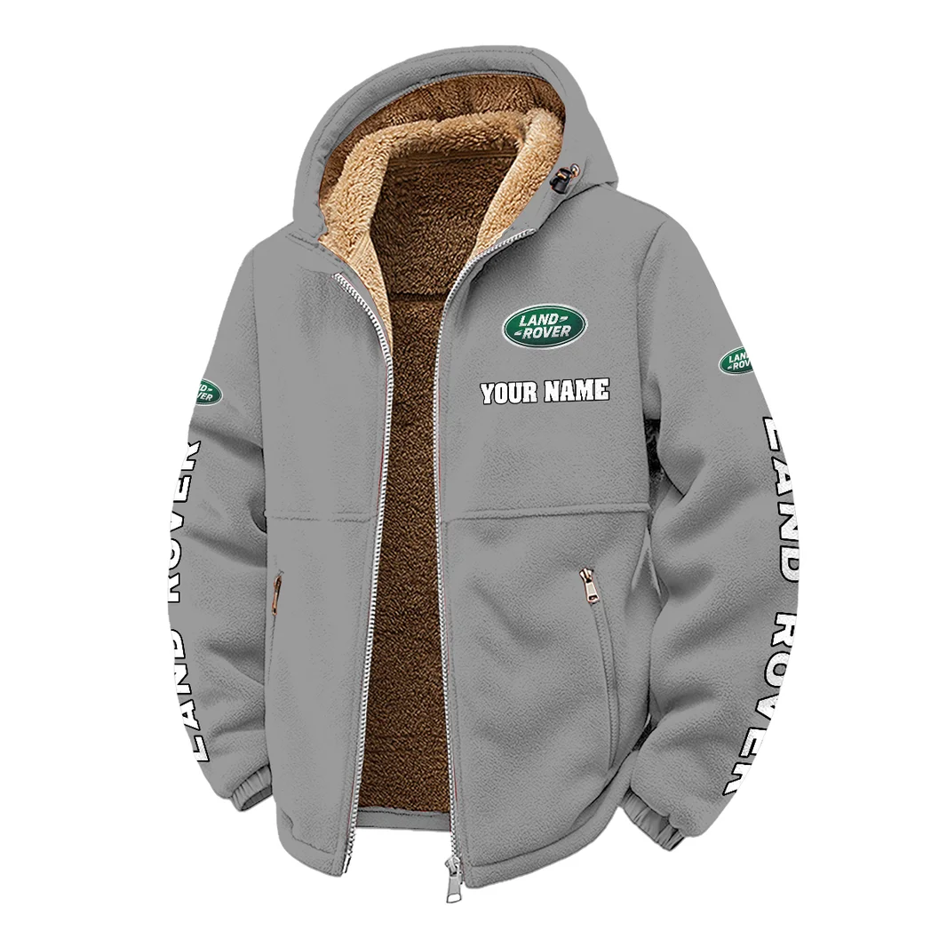4x4 SUV Maker Winter Fleece Jacket, High-Performance Trail Jacket HVN1452LR - Grey - Image 2