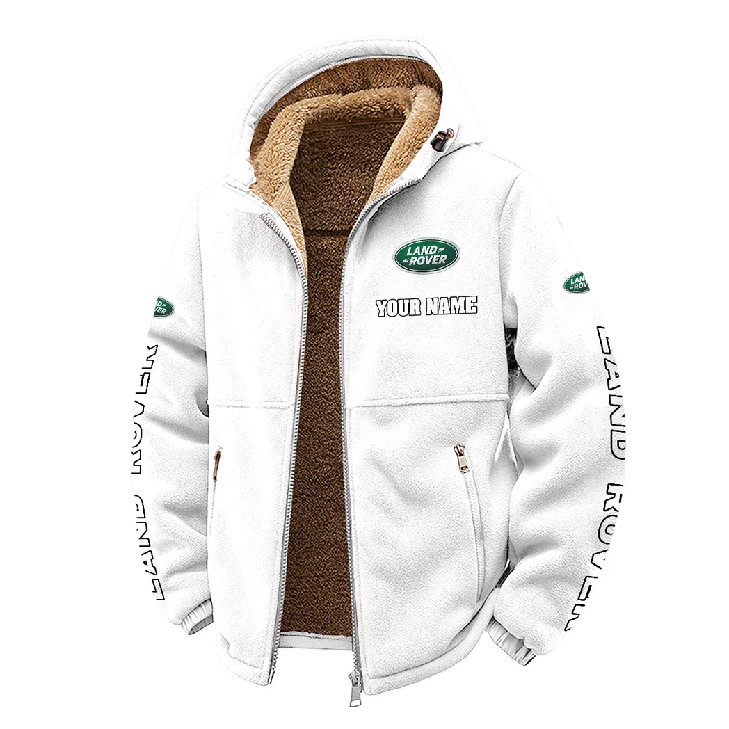 4x4 SUV Maker Winter Fleece Jacket, High-Performance Trail Jacket HVN1452LR - White - Image 2