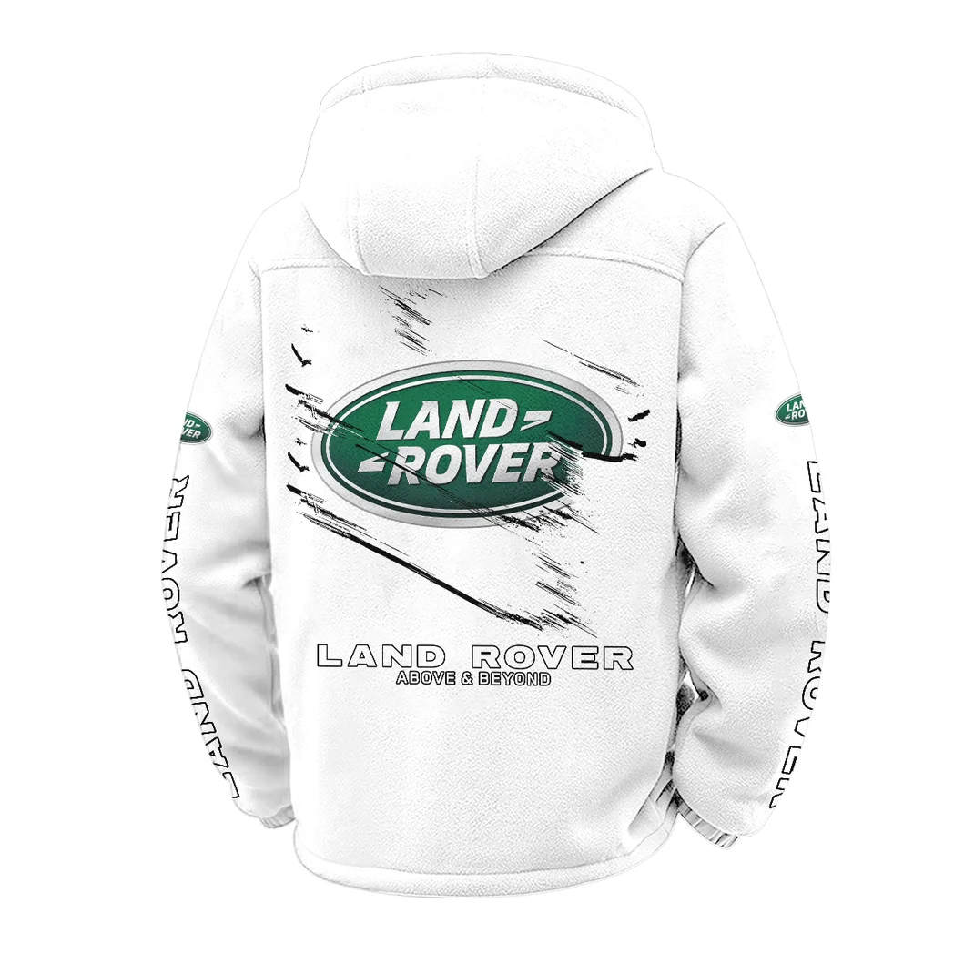 4x4 SUV Maker Winter Fleece Jacket, High-Performance Trail Jacket HVN1452LR - White - Image 3