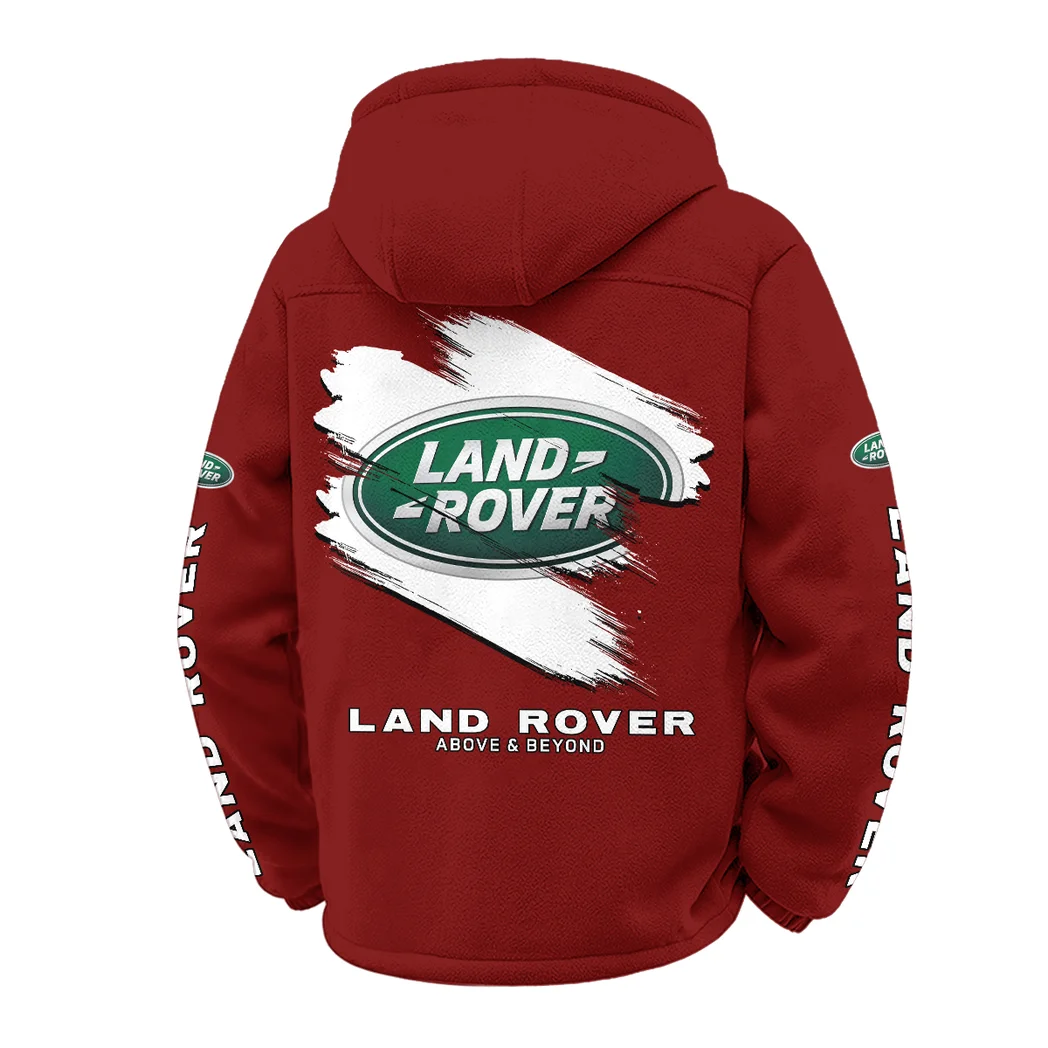4x4 SUV Maker Winter Fleece Jacket, High-Performance Trail Jacket HVN1452LR - Wine - Image 3