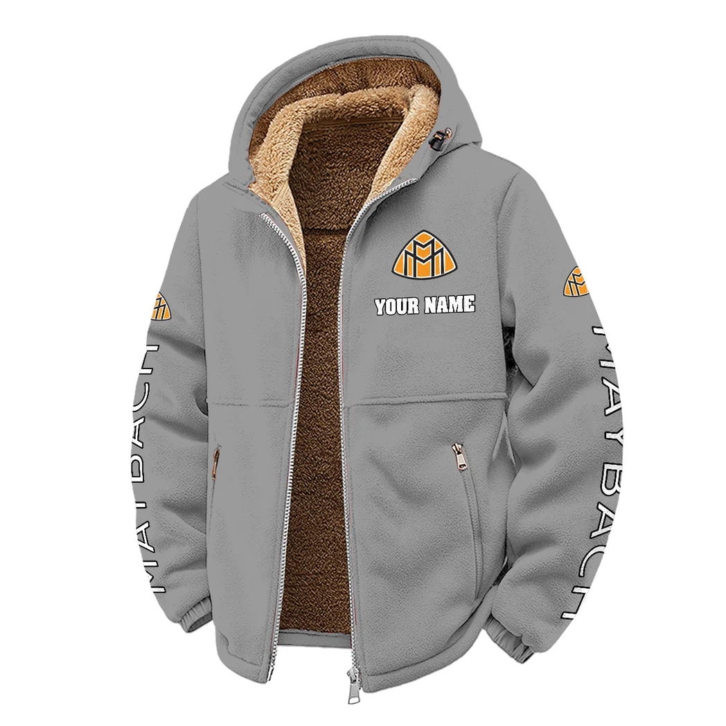Built Style Winter Fleece Jacket, Dynamic Winter Training Top HVN1452MA - Grey - Image 2