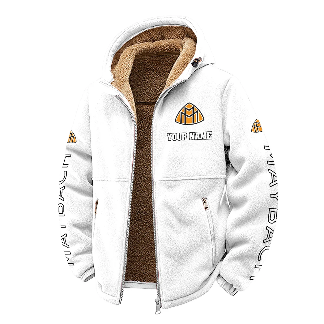 Built Style Winter Fleece Jacket, Dynamic Winter Training Top HVN1452MA - White - Image 2