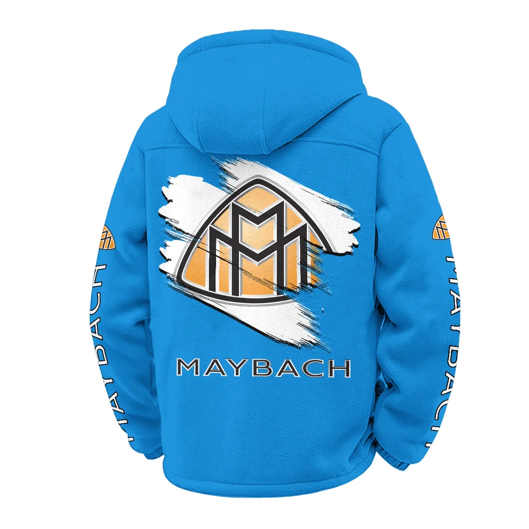 Built Style Winter Fleece Jacket, Dynamic Winter Training Top HVN1452MA - Cyan - Image 3
