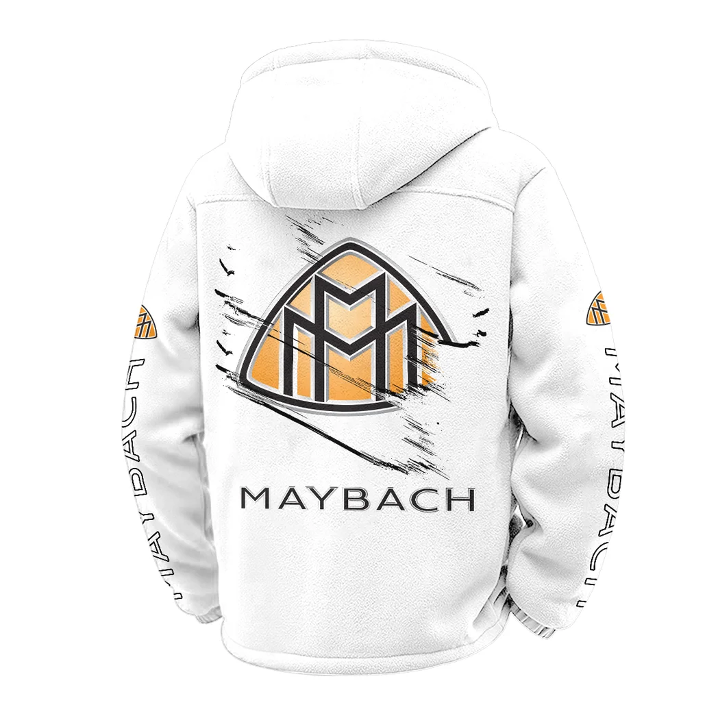 Built Style Winter Fleece Jacket, Dynamic Winter Training Top HVN1452MA - White - Image 3