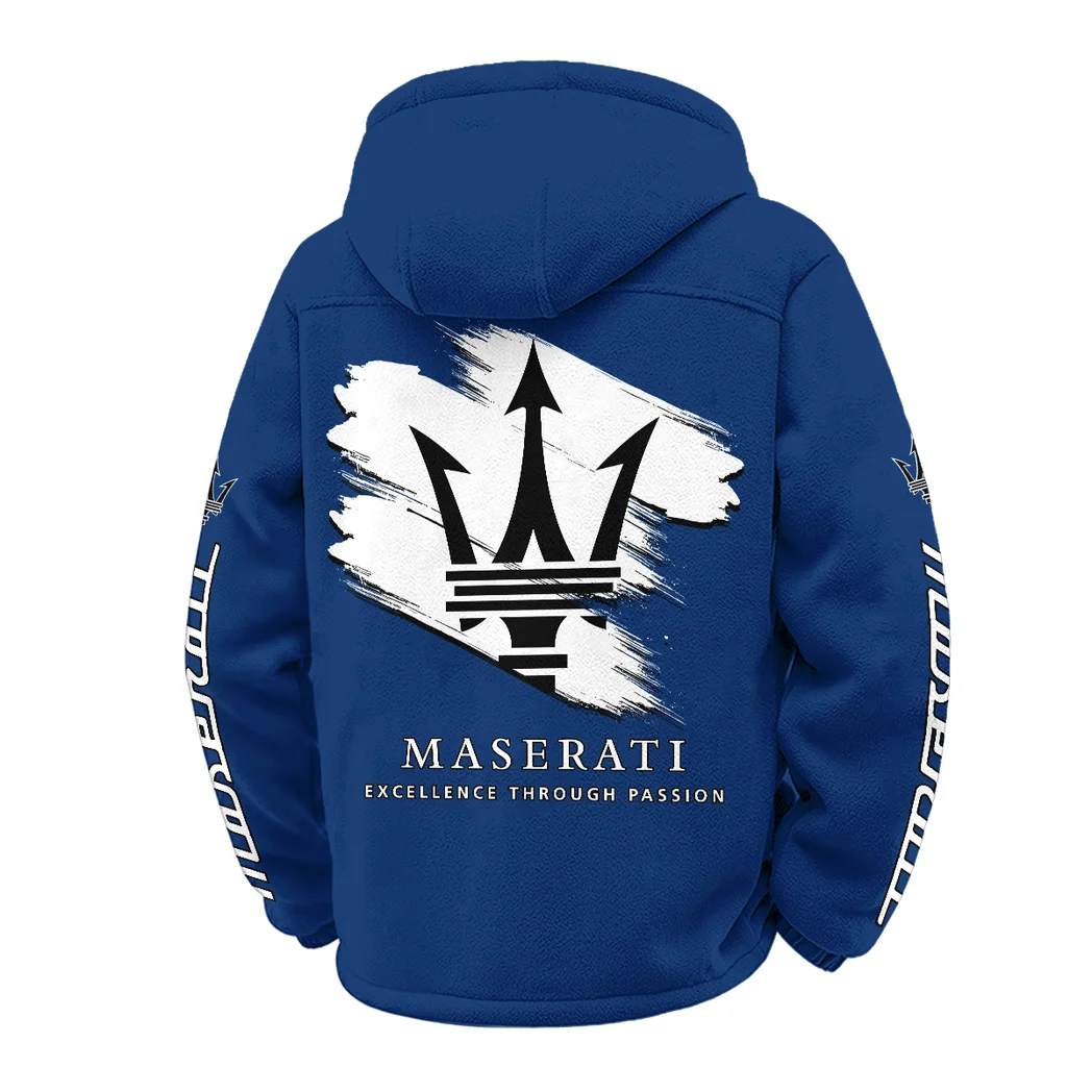 Luxury Coupe Make into line break Winter Fleece Jacket, Multi-Sport Winter Layer HVN1452MA - Navy - Image 3