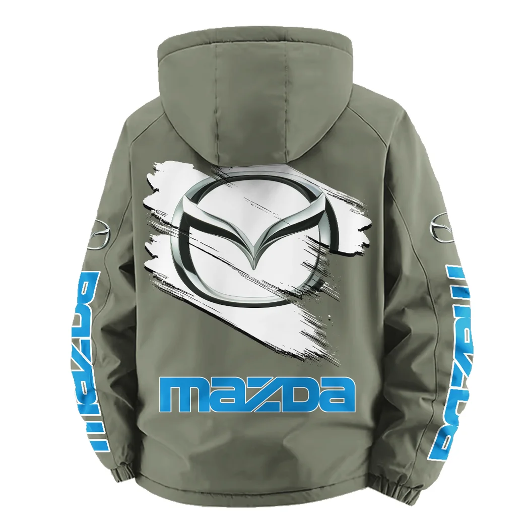 Mid-Size Sedan Fleece Windbreaker Jacket, High-Output Training Jacket HVN1452MA - Green - Image 4