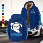 Mid-Size Sedan Winter Fleece Jacket, Technical Mid-Layer Jacket HVN1452MA - Navy