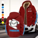 Mid-Size Sedan Winter Fleece Jacket, Technical Mid-Layer Jacket HVN1452MA - Wine