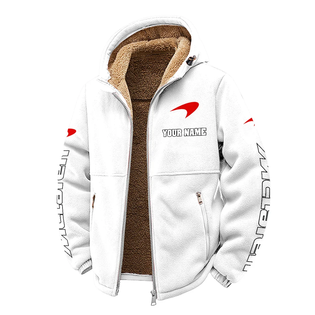 Racing Icon Winter Fleece Jacket, Snow-Ready Active Fleece HVN1452MC - White - Image 2