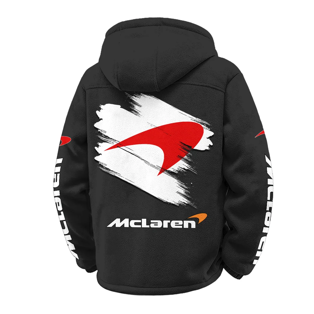 Racing Icon Winter Fleece Jacket, Snow-Ready Active Fleece HVN1452MC - Black - Image 3