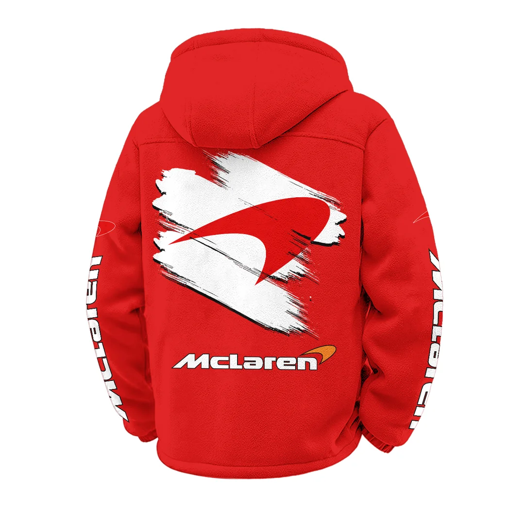 Racing Icon Winter Fleece Jacket, Snow-Ready Active Fleece HVN1452MC - Red - Image 3