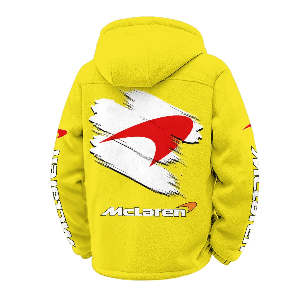 Racing Icon Winter Fleece Jacket, Snow-Ready Active Fleece HVN1452MC - Yellow - Image 3
