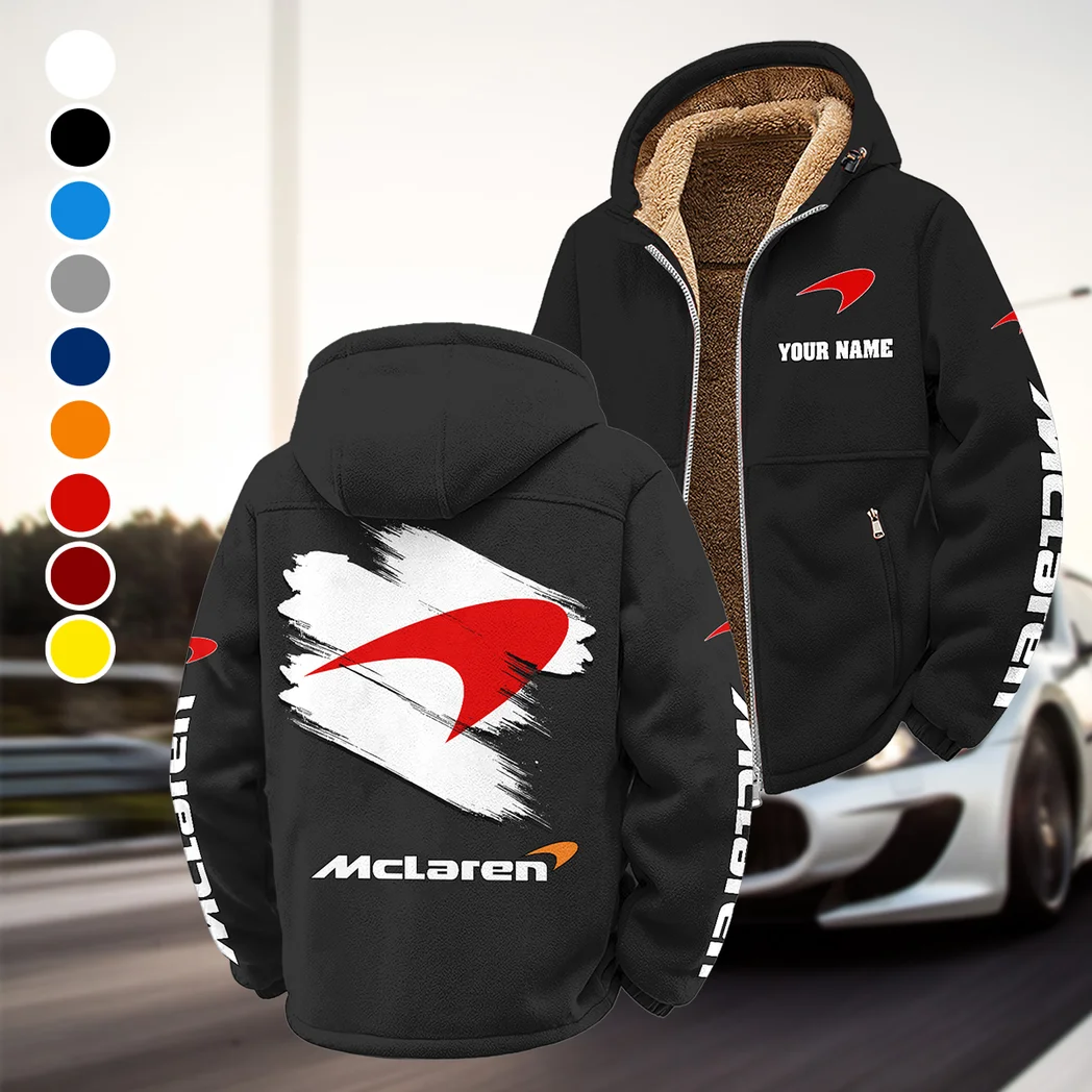 Racing Icon Winter Fleece Jacket, Snow-Ready Active Fleece HVN1452MC - Black