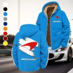 Racing Icon Winter Fleece Jacket, Snow-Ready Active Fleece HVN1452MC - Cyan