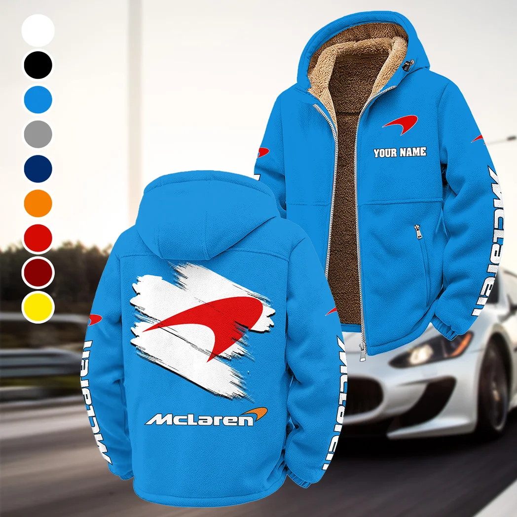 Racing Icon Winter Fleece Jacket, Snow-Ready Active Fleece HVN1452MC - Cyan