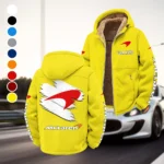 Racing Icon Winter Fleece Jacket, Snow-Ready Active Fleece HVN1452MC - Yellow